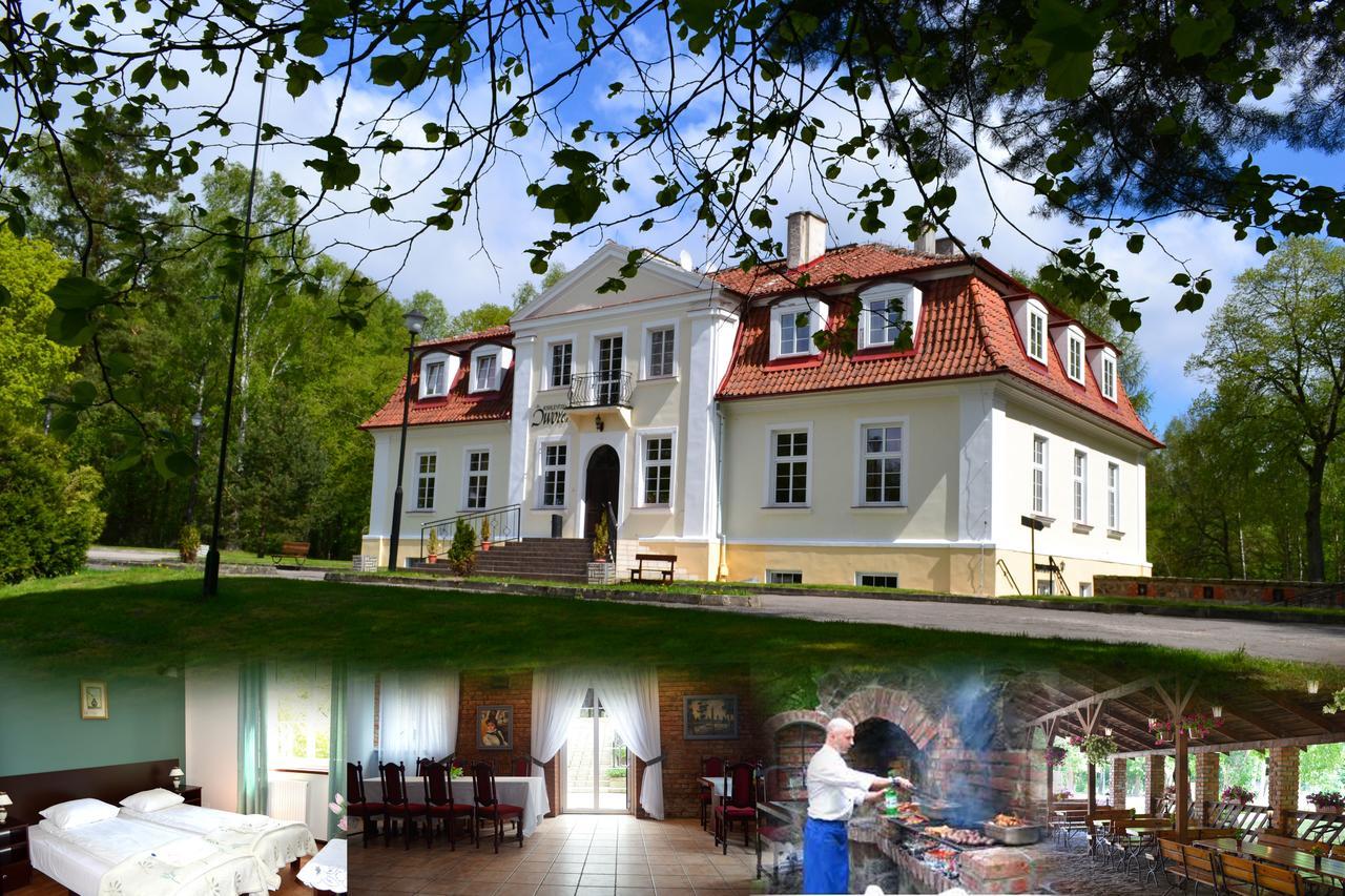 קאוצ'ן Hotel Ksiezycowy Dworek מראה חיצוני תמונה